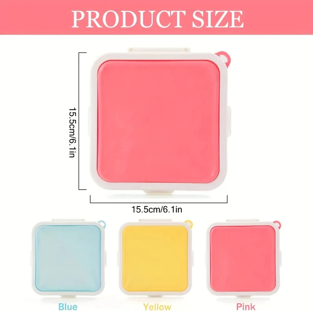 Silicone Sandwich Storage Box – Snack & Lunch Container Food Storage Container Nixie