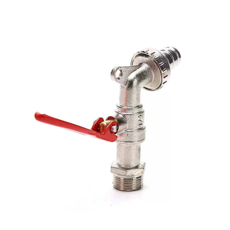 1/2 Inch Zinc Alloy Lockable Garden Hose Faucet with Lock Lockable Garden Faucet Nixie