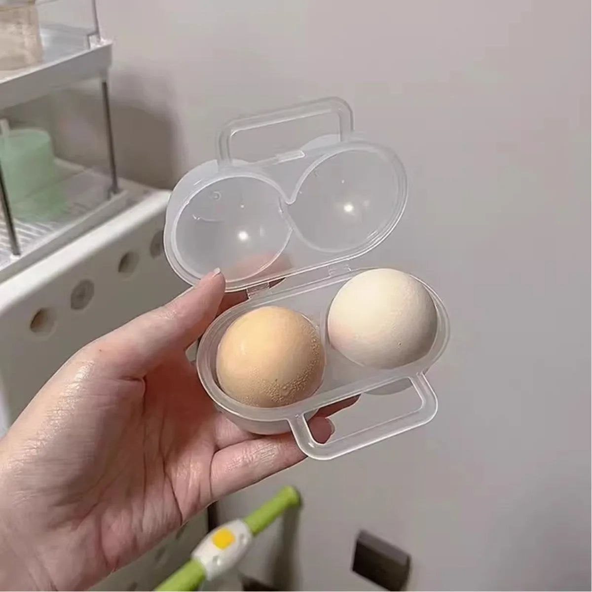 Portable Shockproof Egg Tray for Travel, Camping & Home Use Egg Storage Tray Nixie