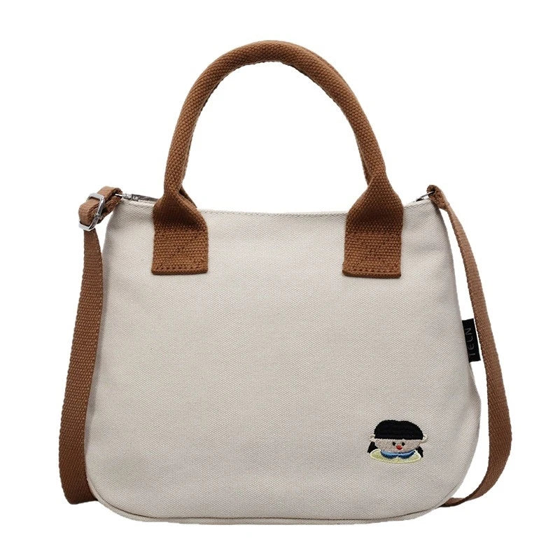 Women's Canvas Tote Bag – Trendy Casual Handbag for Daily Use Canvas Tote Bag Nixie