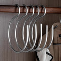 Metal S-Shape Hook Hat Cap Closet Organizer | Aluminum Alloy