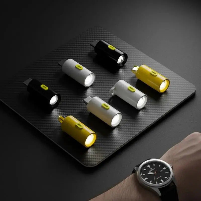 eelhoe Type-C Mini Flashlight USB-C Plug & Play Keychain LED