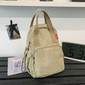 Japanese Lightweight Nylon Backpack – Travel & School Bag Nylon Backpack Nixie BB-432-khaki