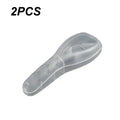 Travel Razor Storage Case – Transparent Dustproof Organizer Razor Storage Case Nixie Transparent 2pcs