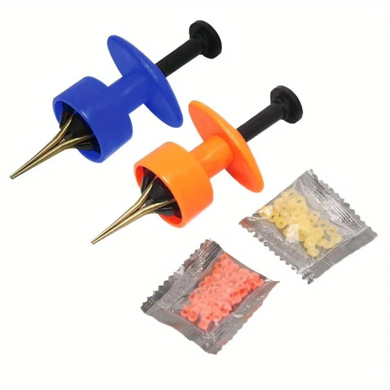 Live Bait Worm Clip Quick-Bind Baiting Device – 1 or 2 PCS Fishing Bait Clip Nixie 2PCS
