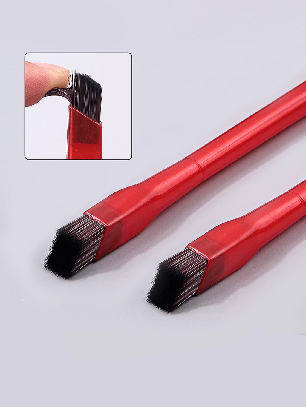 Bionic Fiber Angled Eyebrow Brush Set – Precise Brow Shaping Eyebrow Makeup Brush Nixie