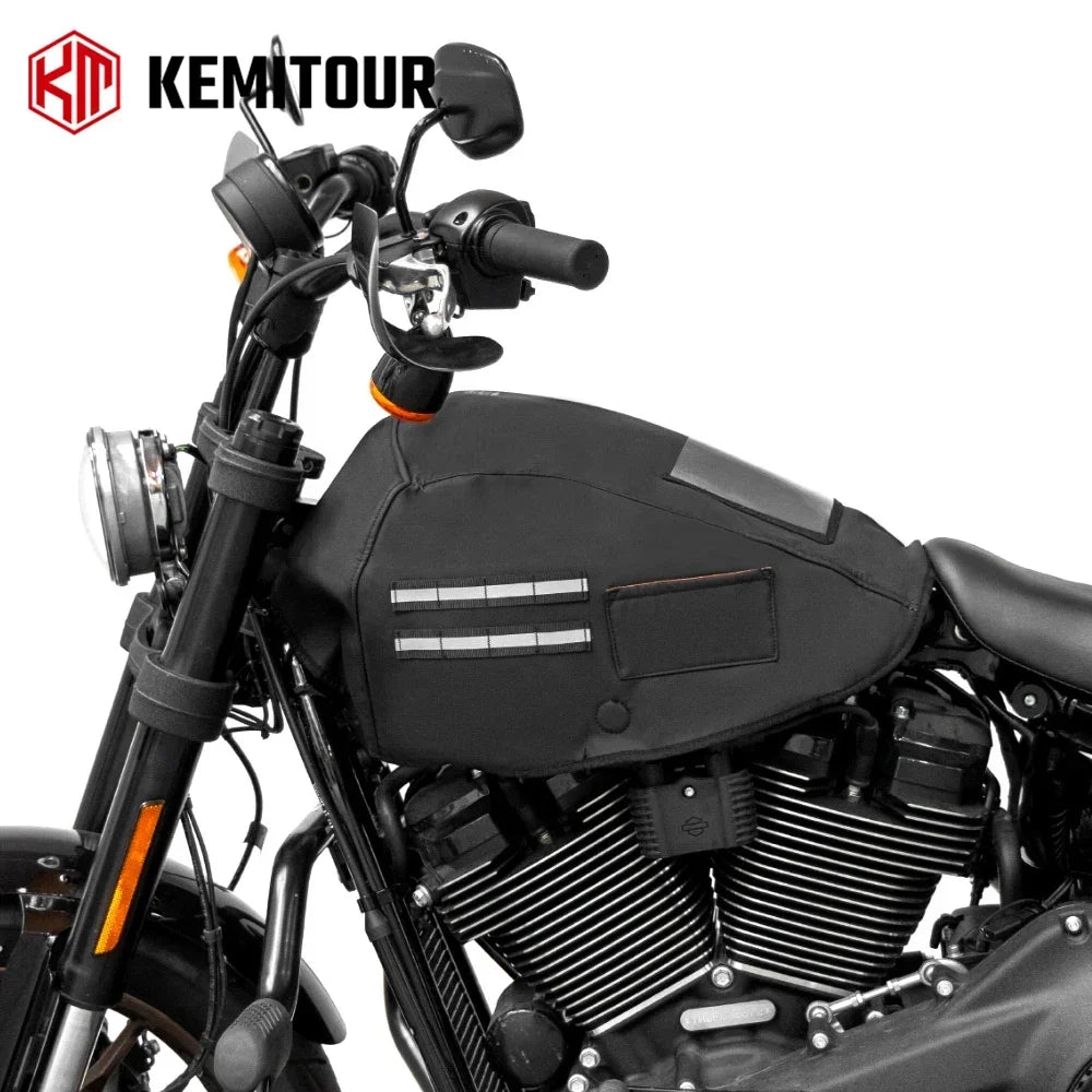 Motorcycle Fuel Tank Bag Cover – Waterproof Touring Softail Motorcycle Tank Cover Nixie