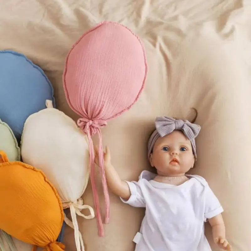 Fabric Balloon Wall Hanging – Nursery & Kids Room Decor Wall Hanging Decor Nixie