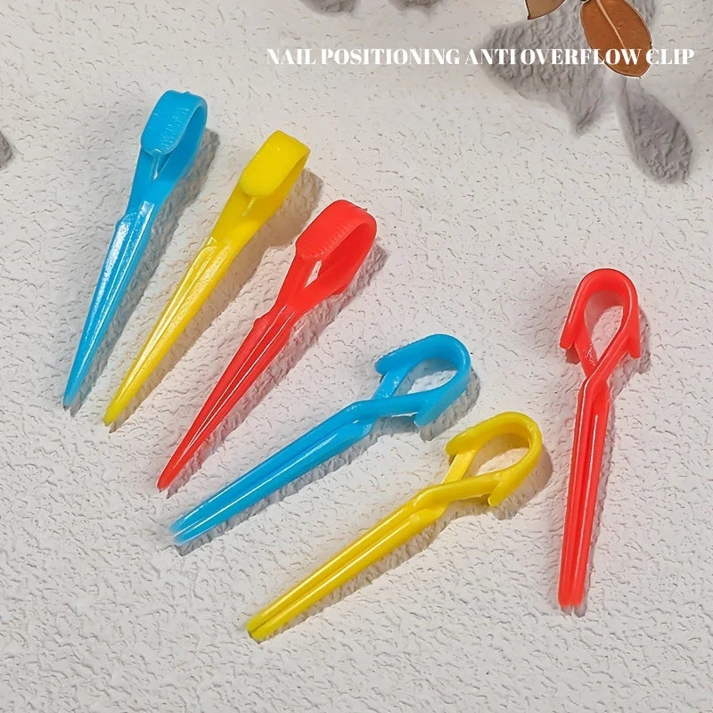 10pcs Nail Shaping Clips – Spill-Proof Nail Art Protection Nail Art Clips Nixie