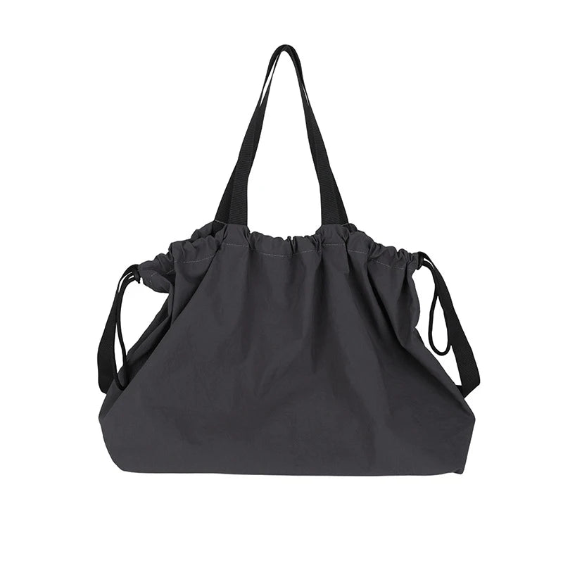 Japanese Style Oxford Tote Crossbody Shoulder Bag | Large Tote Crossbody Bag Nixie