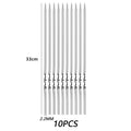 Reusable Stainless Steel BBQ Skewers – 10 or 30 Pack BBQ Skewers Nixie 10PCS