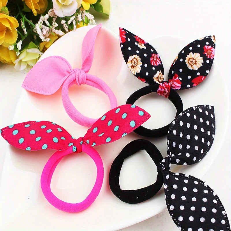 20pcs Cute Pet Hair Bows with Rubber Bands for Dogs & Cats Pet Grooming Bows Nixie