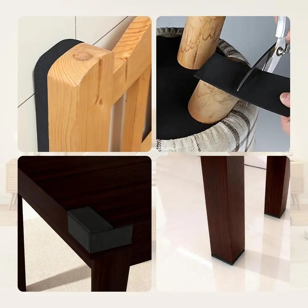 EVA Foam Headboard Wall Protectors – Anti-Vibration Bumpers Furniture Wall Protectors Nixie