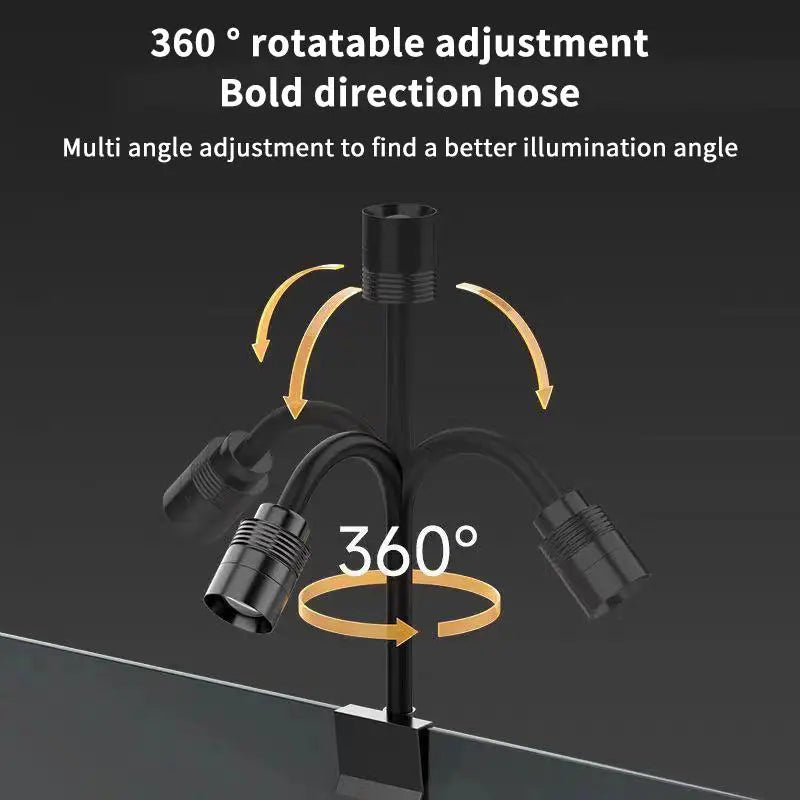 3W LED Nano Aquarium Spotlight – Fish Tank Lamp for Aquascape Aquarium Spotlight Nixie