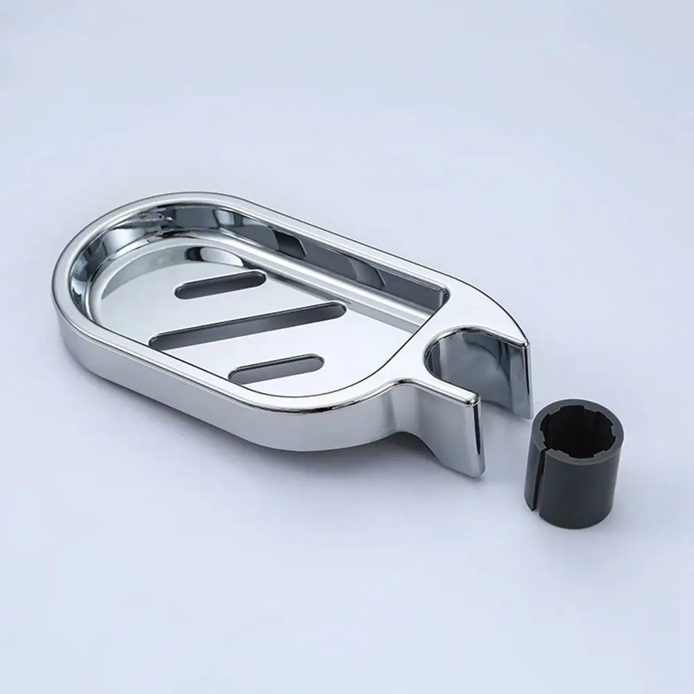 Adjustable Rail Slide Soap Holder Dish for Shower Hose Shower Soap Dish Nixie 25mm