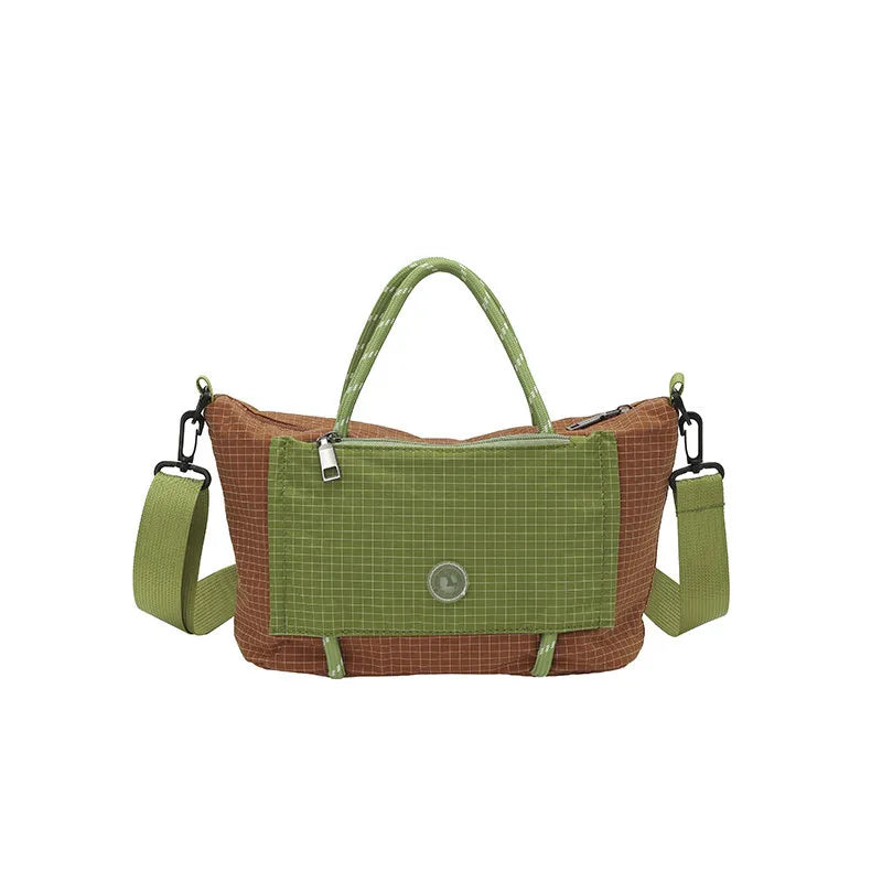 Nixie Checkered Tote Bag – Large Shoulder & Crossbody Bag Tote Shoulder Bag Nixie