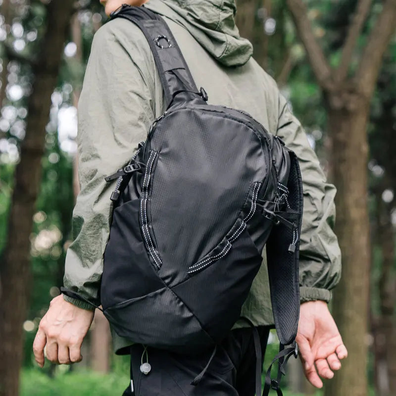 Waterproof Nylon Chest Bag – Lightweight Travel Sling Pack