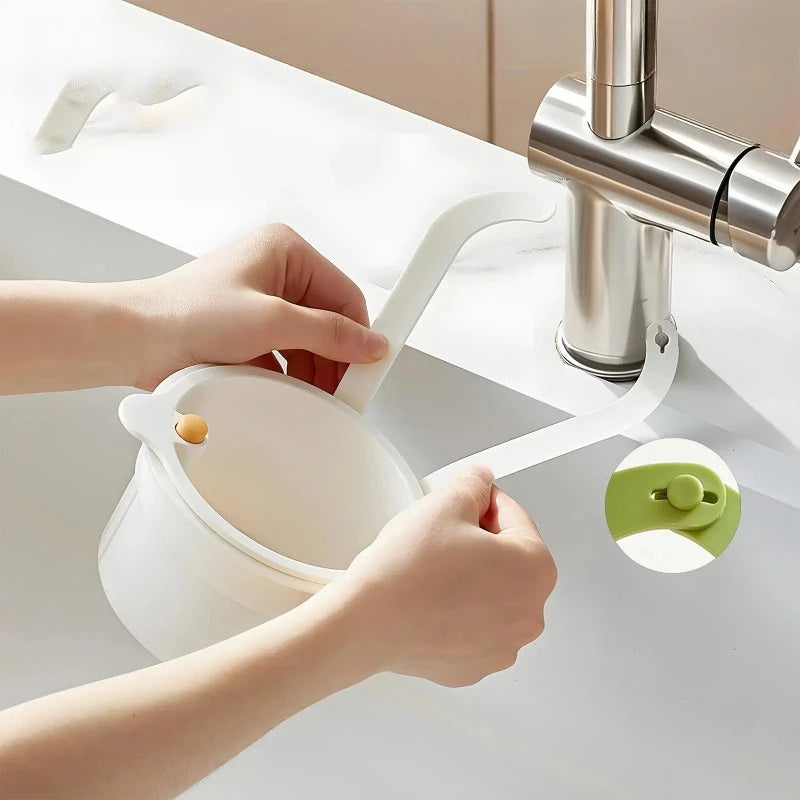 Kitchen Sink Strainer Basket – Faucet Hanging Waste Catcher Sink Strainer Basket Nixie