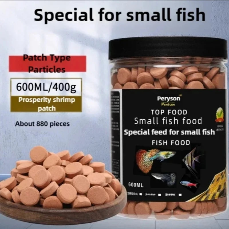 Small Fish Food – High Protein Brine Shrimp & Spirulina Formula