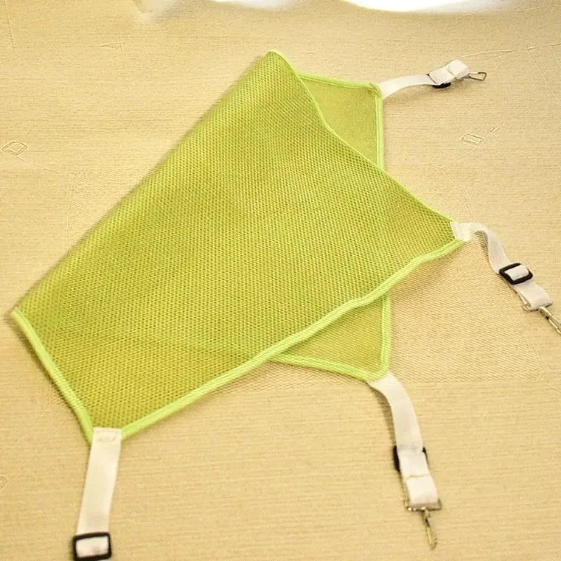 Breathable Mesh Pet Hammock Swing Bed – Adjustable & Hangable