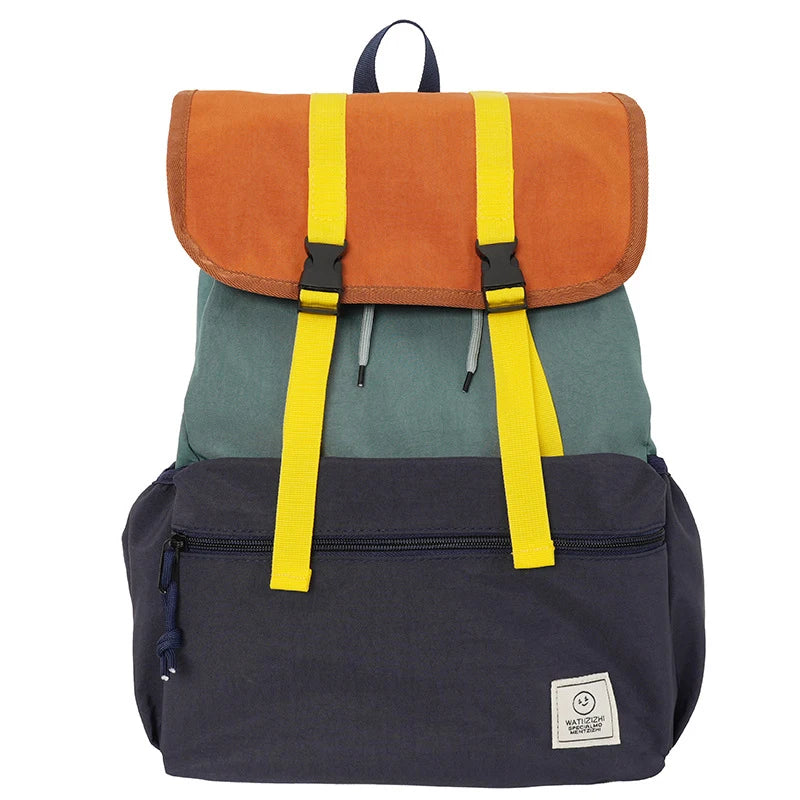 Dopamine Color-Block Women's Backpack – Hiking & Travel