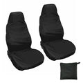 2Pcs Universal Waterproof Car Seat Covers | Breathable Protectors Car Seat Covers Nixie black