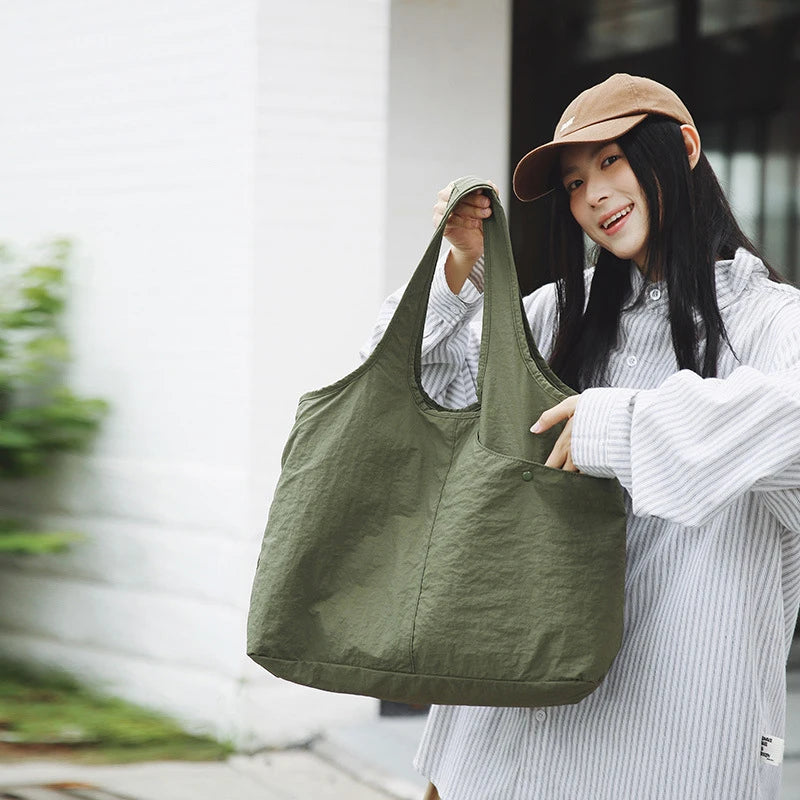 Women's Large Nylon Shoulder Crossbody Tote Bag for Work Shoulder Crossbody Bag Nixie