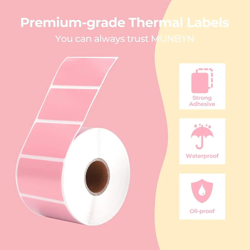 Thermal Label Sticker Paper 30–50mm | Phomemo M110 M220 M200 Thermal Label Sticker Nixie