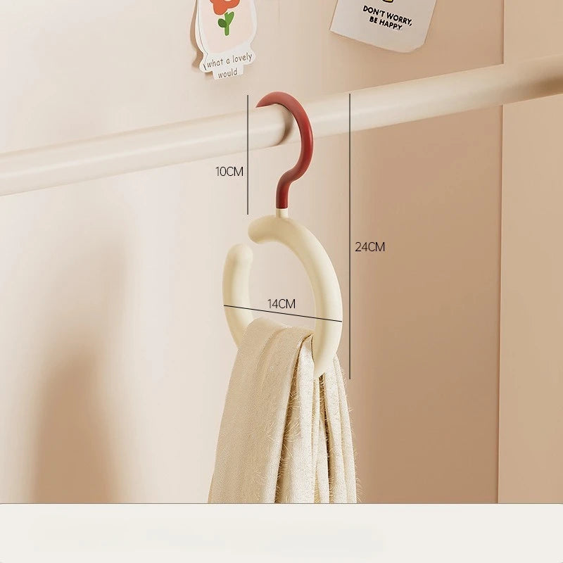 Rotatable Hat Storage Hanger – Multifunctional Display Rack Hat Storage Rack Nixie Ankela Red
