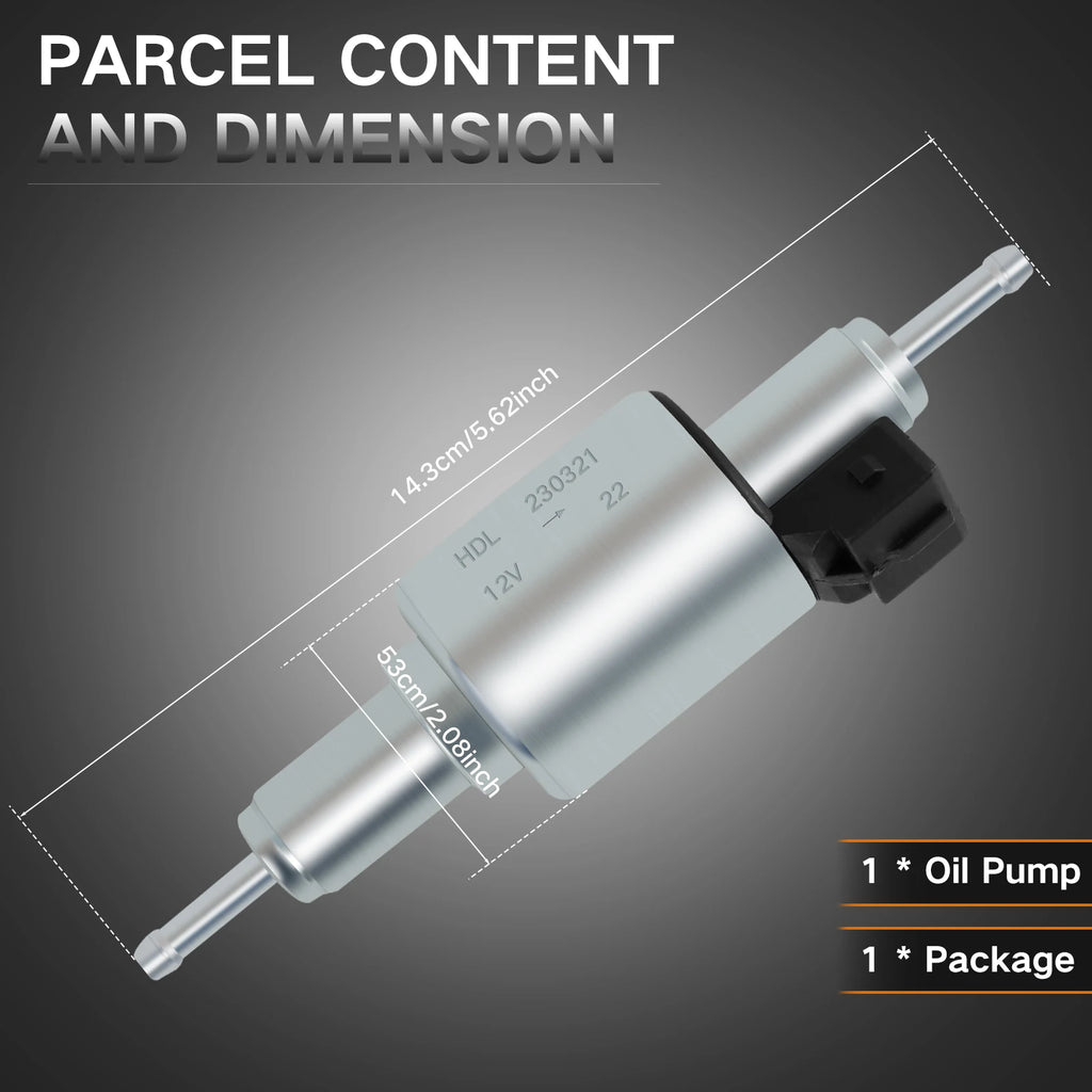 Car Diesel Heater Fuel Pump 12V 24V 22ML – Parking Heater Diesel Heater Fuel Pump Nixie