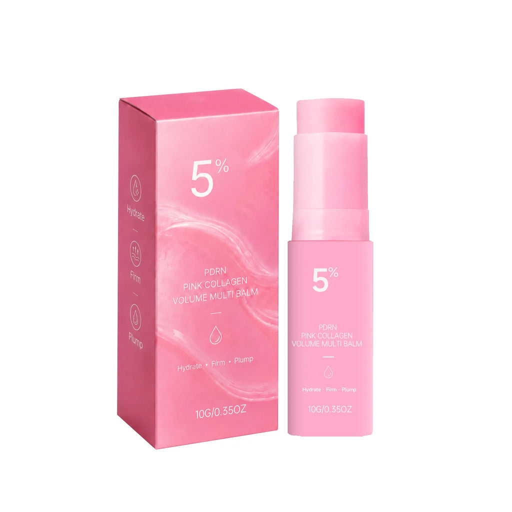 PDRN Pink Collagen Multi Balm Stick – Face, Lip & Eye Moisturizing Balm Stick Nixie 1Pcs 10g