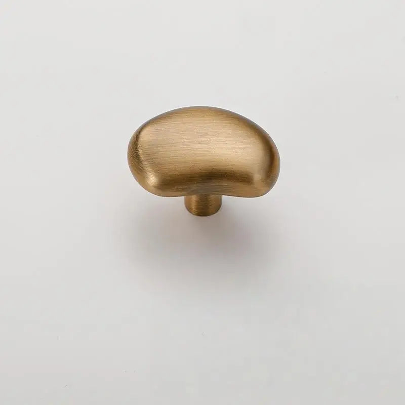 Zinc Alloy Cabinet Handle Bright Silver Single Hole Drawer Pull