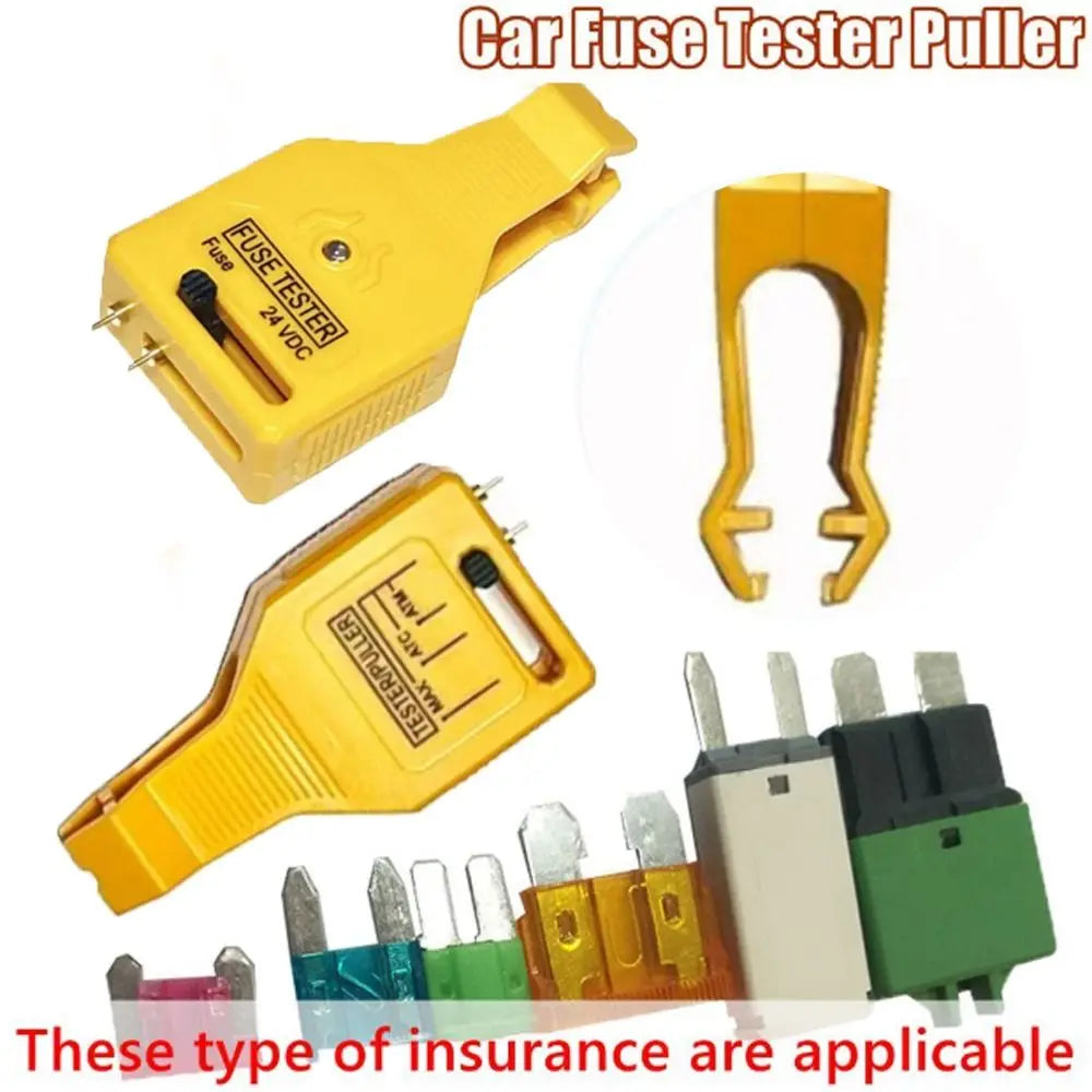 Universal Car Fuse Tester & Puller with LED Indicator | Nixie