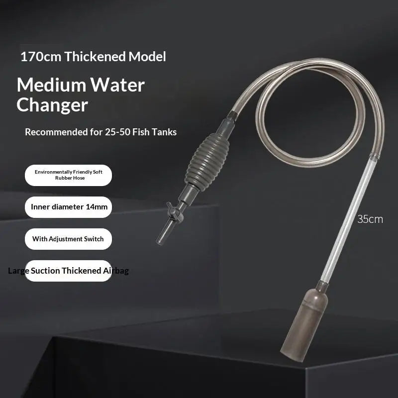 Aquarium Siphon Vacuum Gravel Cleaner & Water Changer Kit Aquarium Gravel Cleaner Nixie A4