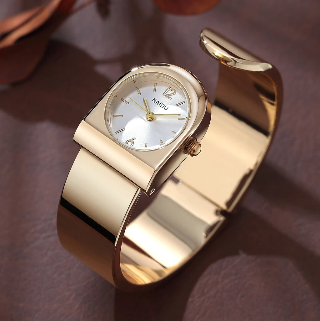 REBIRTH Women's Quartz Bracelet Watch – Alloy Fashion Wristwatch