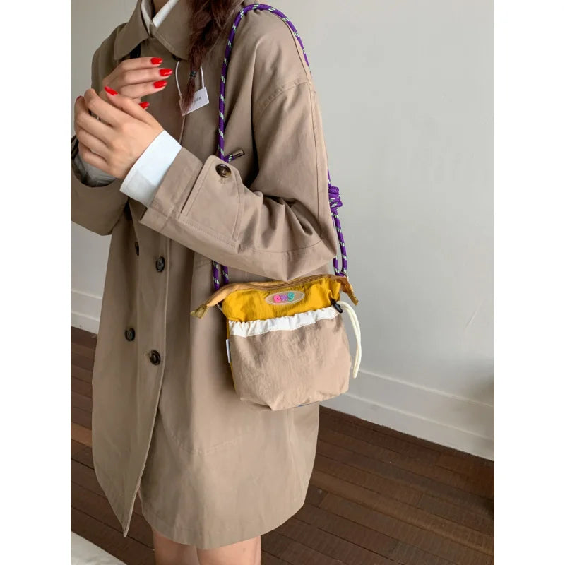 Women's Color-Block Nylon Mini Crossbody Phone Bag | Nixie Crossbody Bag Nixie
