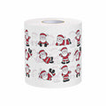 Santa Claus Printed Toilet Paper – Funny Christmas Gag Gift Novelty Toilet Paper Nixie Santa Claus