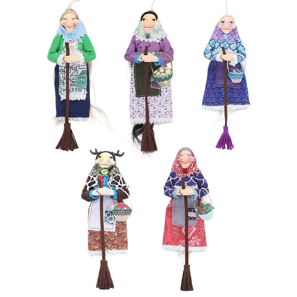 Kitchen Witch Doll – Handmade Good Luck Charm Home Decor Decorative Figurine Nixie
