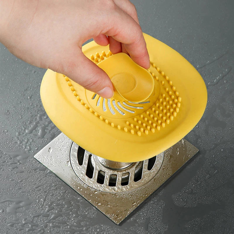 Silicone Hair Catcher Shower Drain Cover & Sink Strainer Drain Strainer Nixie