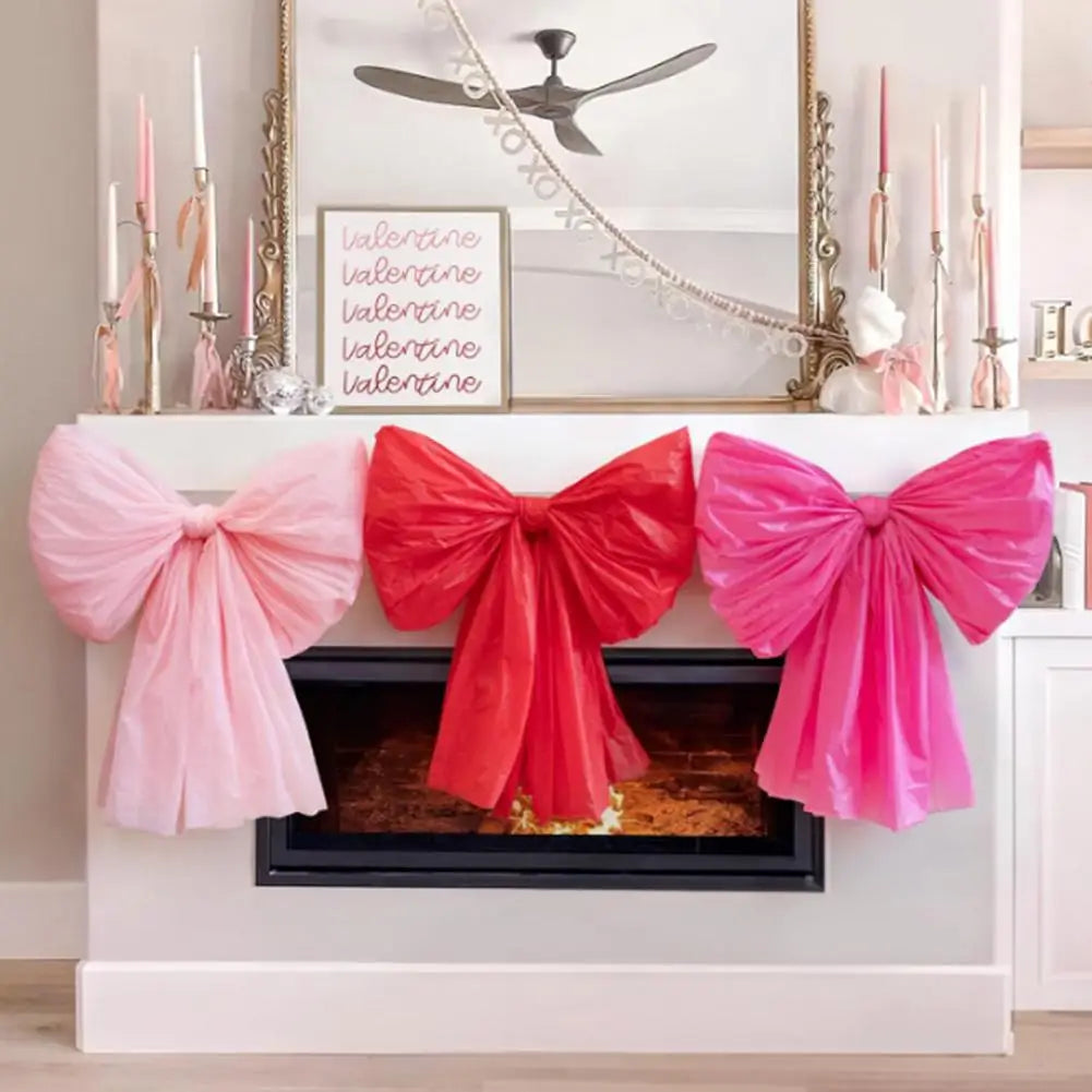 Giant Wall Bow – Large Hanging Bow for Parties & Photo Booths