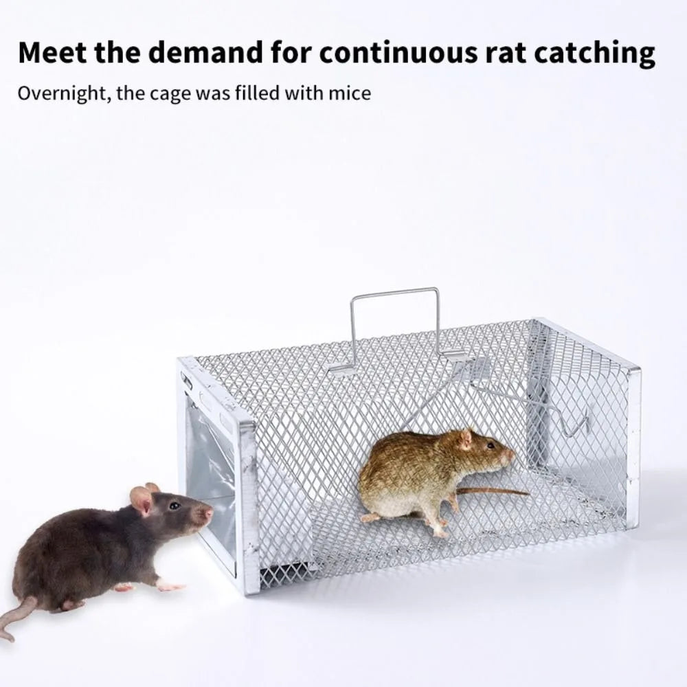 Humane Multi-Catch Mouse Trap Cage | Large Capacity Rat Trap