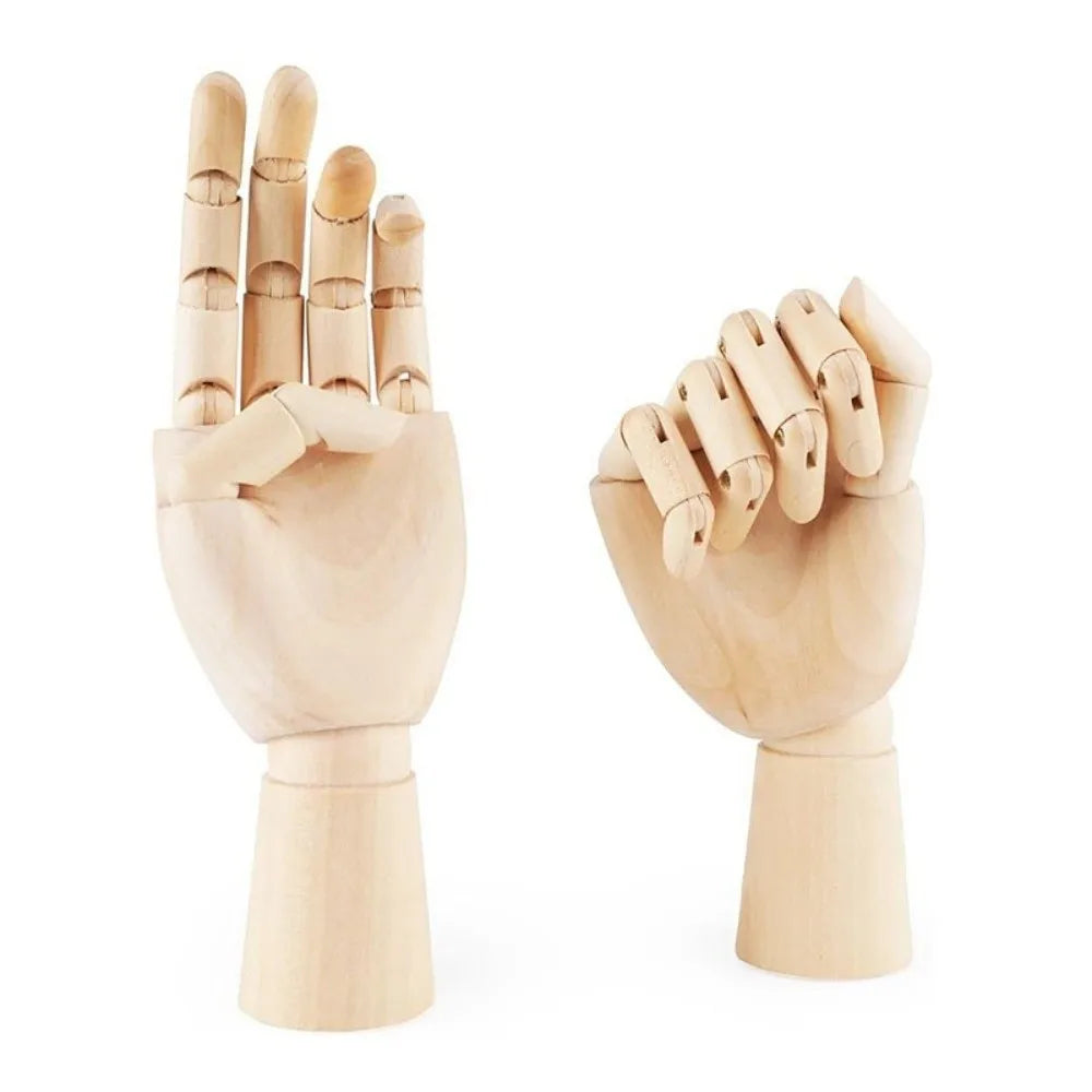 Poseable Wooden Artist Mannequin – Multiple Sizes Drawing Figure Artist Drawing Mannequin Nixie