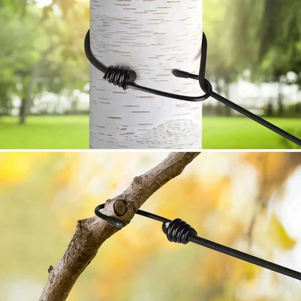 Retractable Travel Clothesline with 12 Non-Slip Clips