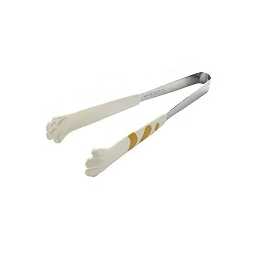 Cat Paw Food Tongs – Stainless Steel Kitchen & BBQ Clip Kitchen Food Tongs Nixie White-S