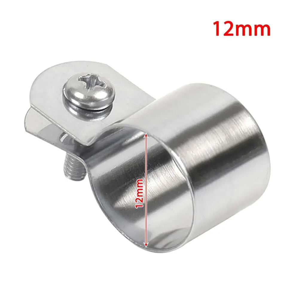 304 Stainless Steel Hose Clamp with Screws & Nuts – 10–60mm Hose Clamp Nixie 12mm