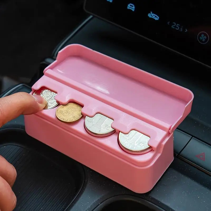 Dual-Purpose Car & Home Coin Dispenser Holder Case | Nixie