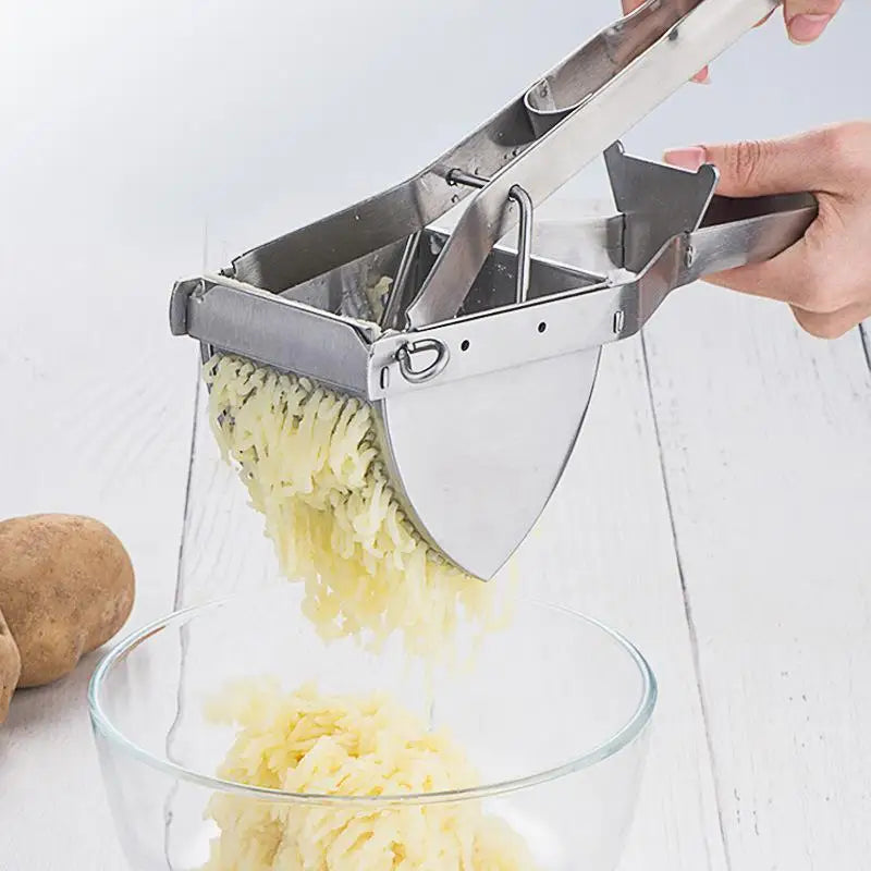 Stainless Steel Potato Ricer & Masher – Heavy Duty | Nixie Potato Ricer Nixie