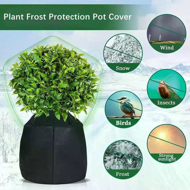 Anti-Freeze Oxford Cloth Plant Cover – Winter Garden Protection Plant Frost Cover Nixie