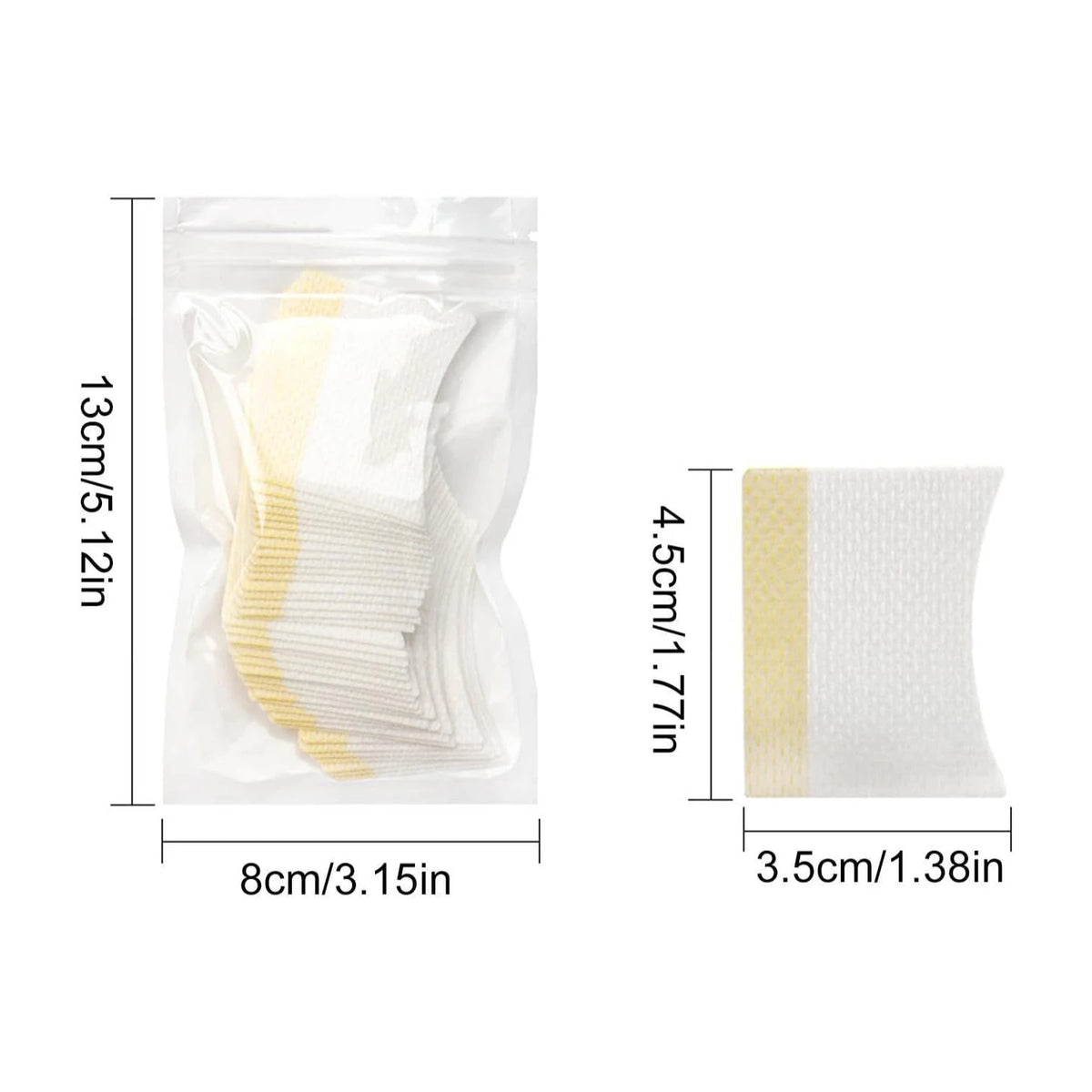 40 Pcs Lash Extension Isolation Pads & Removal Patches Kit Lash Extension Tools Nixie