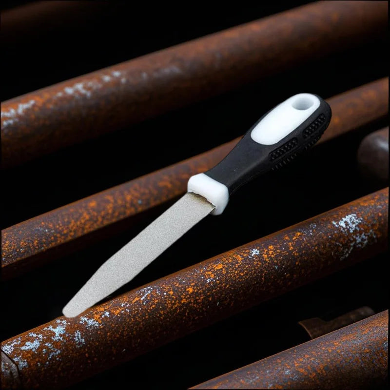 Diamond Sharpening Rod – Double-Sided Knife & Scissor File